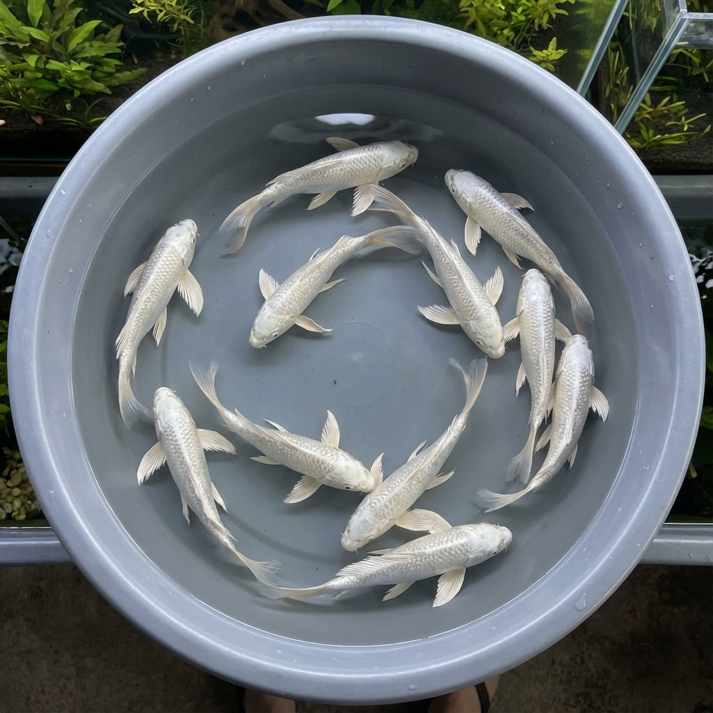Ikan Koi Platinum